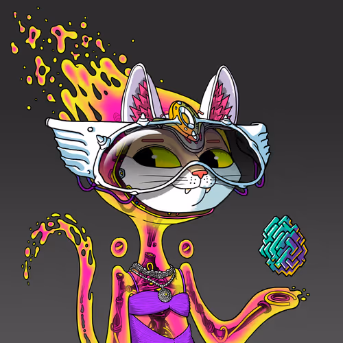 Alien Cat #4066