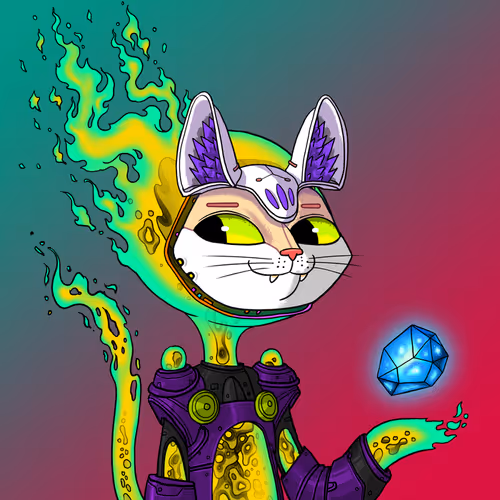 Alien Cat #2383