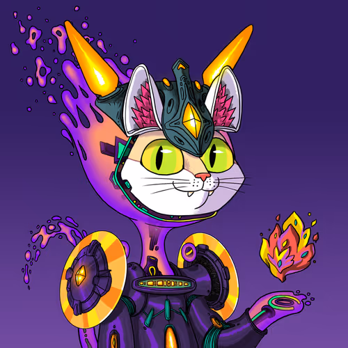 Alien Cat #6147