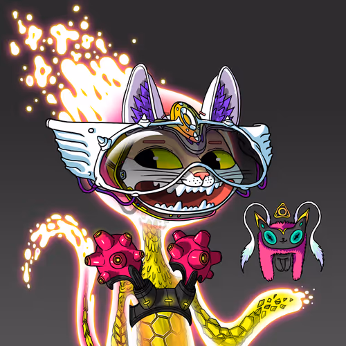 Alien Cat #2120