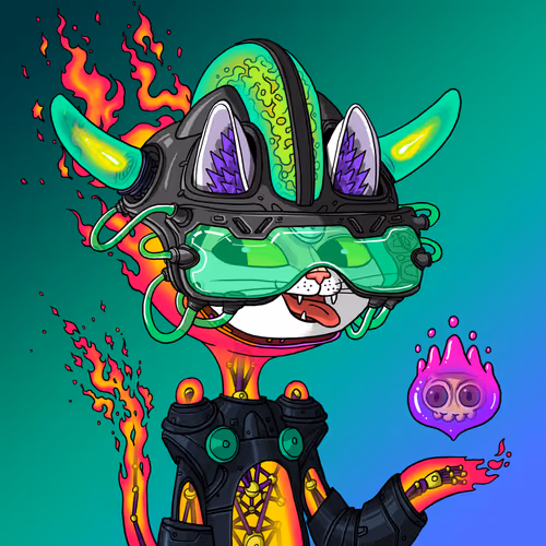 Alien Cat #10103