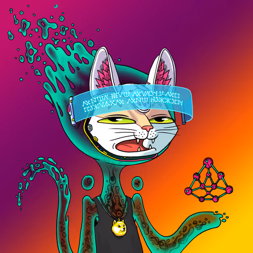 Alien Cat #1417