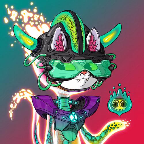 Alien Cat #5672