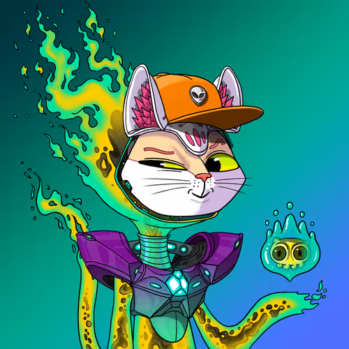 Alien Cat #5441