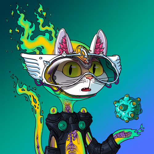 Alien Cat #1194