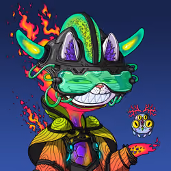 Alien Cat #6849