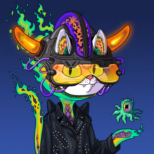 Alien Cat #2658