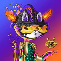 Alien Cat #5798