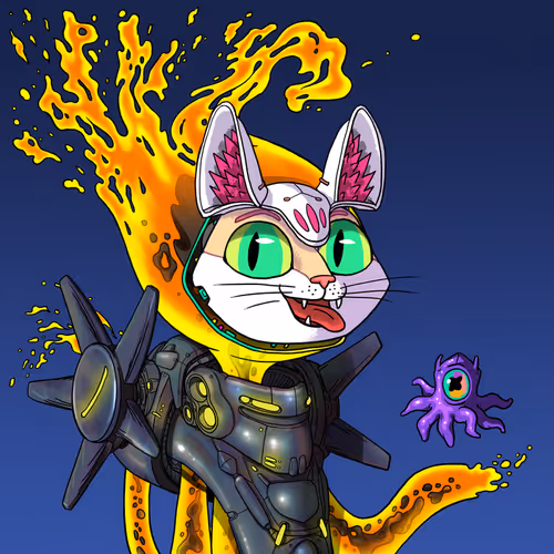 Alien Cat #7879