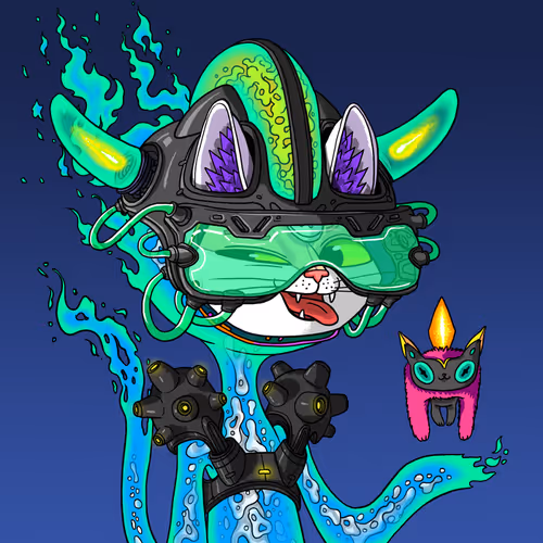Alien Cat #6787