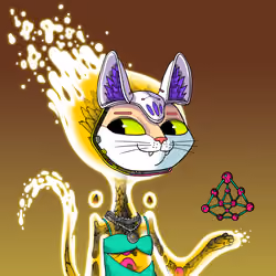 Alien Cat #7585
