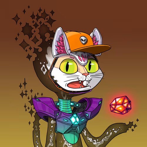 Alien Cat #8592