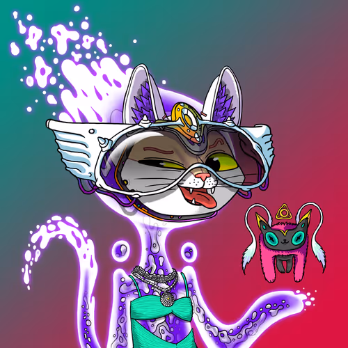 Alien Cat #5843