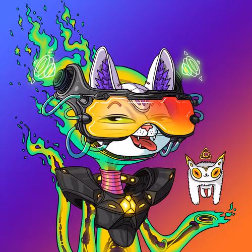 Alien Cat #9766