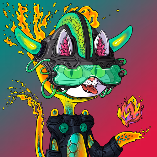 Alien Cat #4983