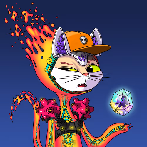 Alien Cat #8491