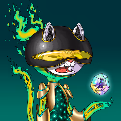 Alien Cat #8522