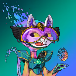 Alien Cat #9649