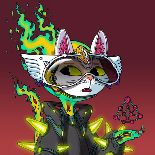 Alien Cat #1498