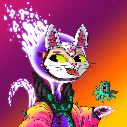 Alien Cat #8064