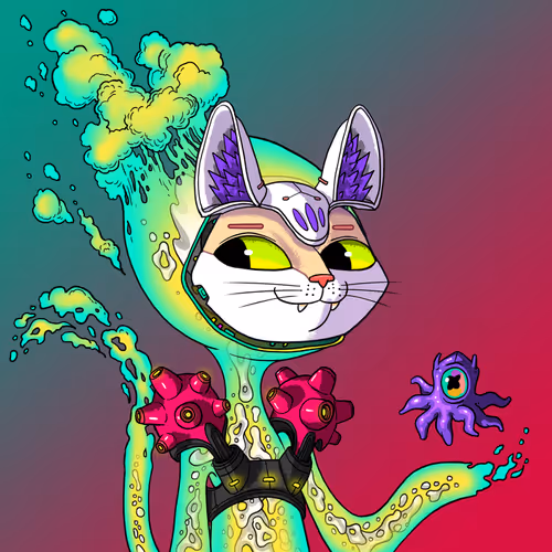 Alien Cat #8833