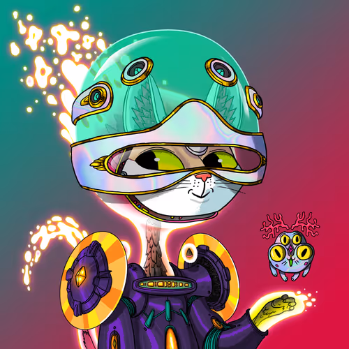 Alien Cat #7106