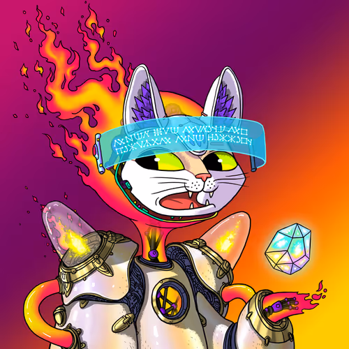 Alien Cat #2055