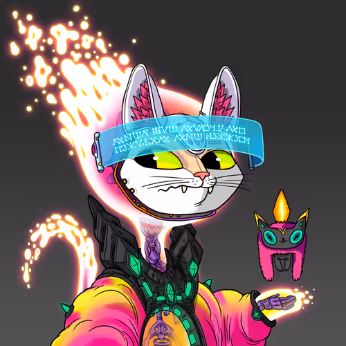 Alien Cat #1714