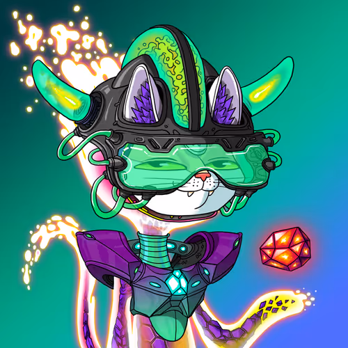 Alien Cat #1551