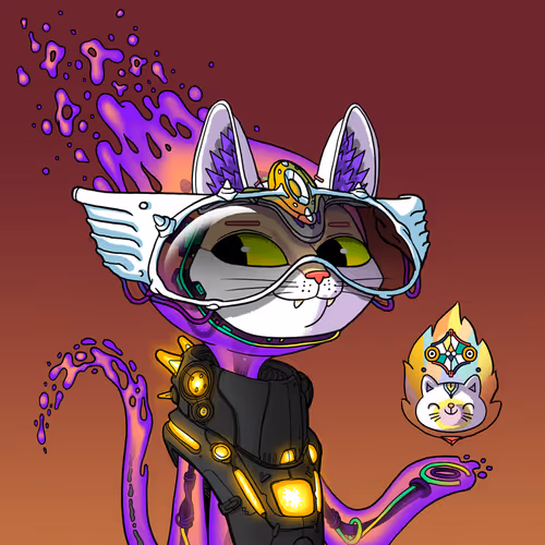 Alien Cat #528