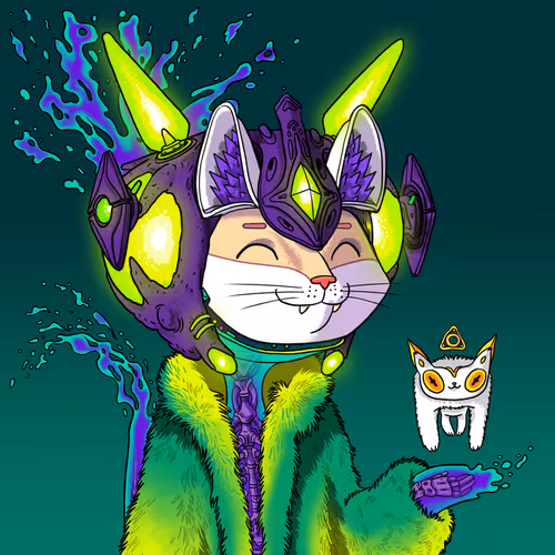 Alien Cat #7647