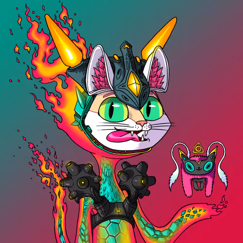 Alien Cat #5488