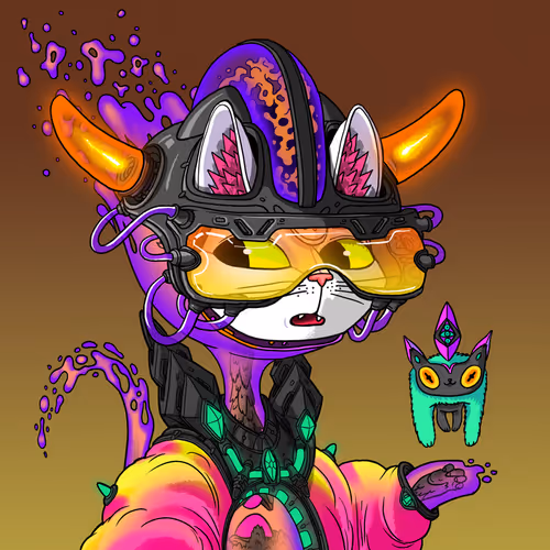 Alien Cat #9357