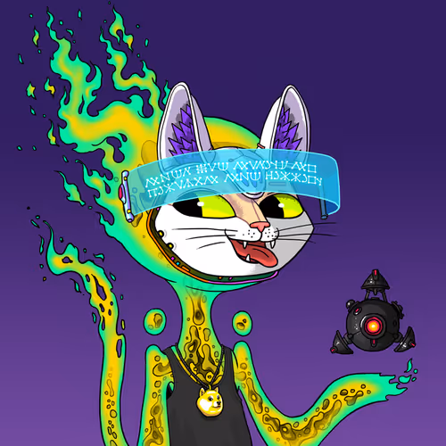Alien Cat #1689