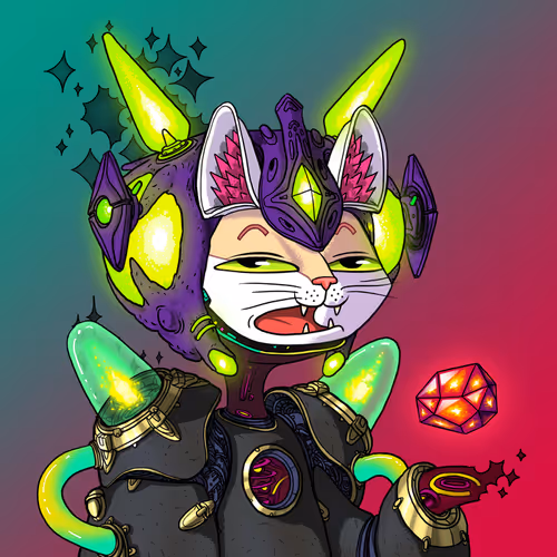 Alien Cat #8871