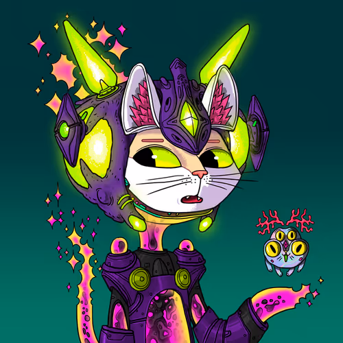 Alien Cat #7244