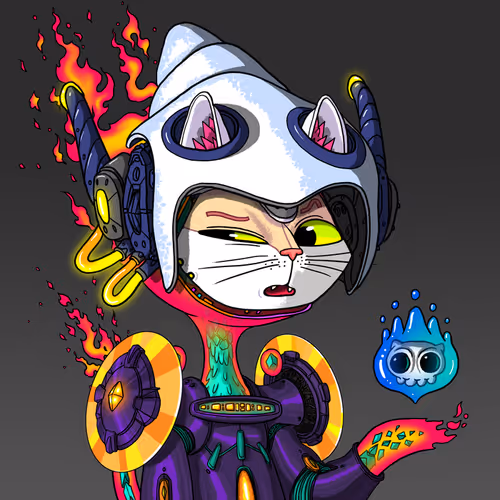 Alien Cat #6667