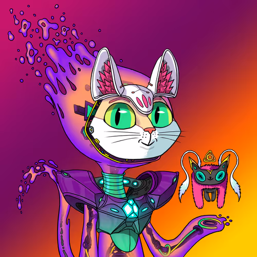 Alien Cat #8020