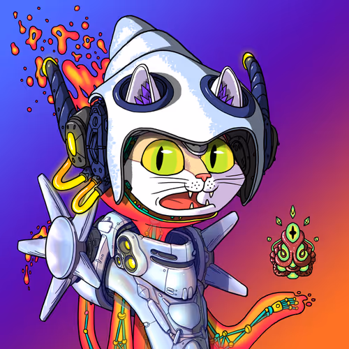 Alien Cat #9477