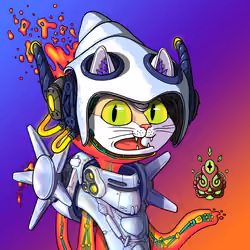 Alien Cat #9477