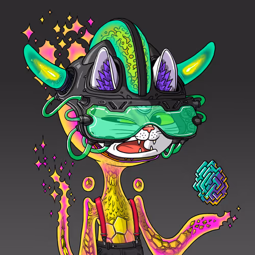 Alien Cat #8643
