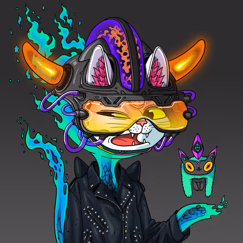 Alien Cat #8443