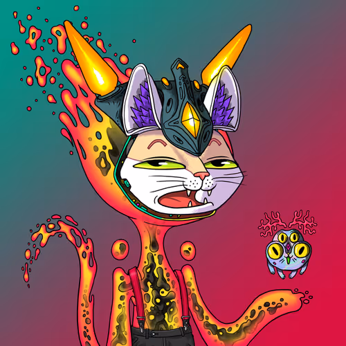 Alien Cat #9910