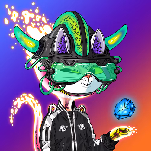 Alien Cat #1377