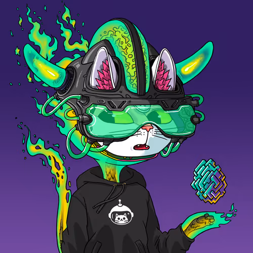 Alien Cat #5847
