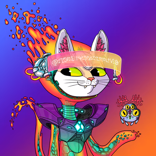 Alien Cat #9806