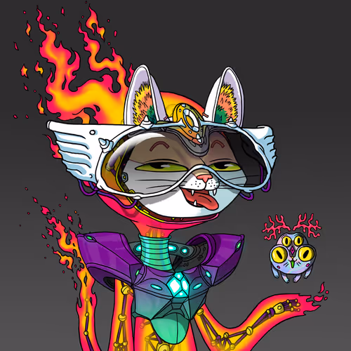 Alien Cat #2296