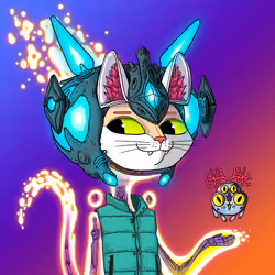 Alien Cat #5034