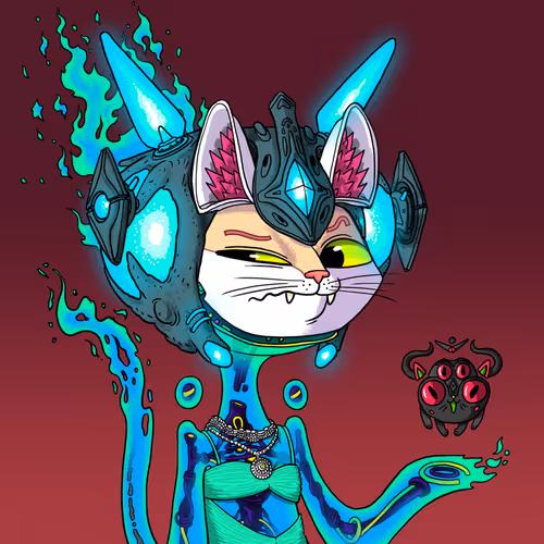 Alien Cat #1878