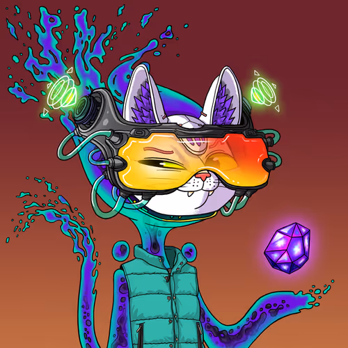 Alien Cat #512